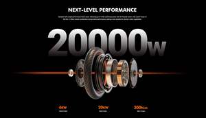 Monociclo Eléctrico de Una Rueda con Batería de 4200 Wh y Velocidad de 150 km/h para 20000 W P6 - Product Image 6