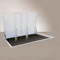 Porte secrète dissimulée étanche pour cave à vin, trappe électrique automatique sur mesure pour sous-sol et espace de passage