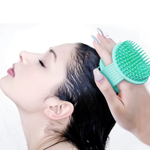 Cepillo de Silicona para el Cuidado del Cabello Sanga, Cepillo para Champú, Masajeador de Cuero Cabelludo para el Crecimiento del Cabello - Product Image 1