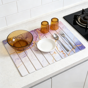 Shower Style Floor <strong>Best</strong> Quality Quick Dry Made of <strong>Stone</strong> Modern Diatomite Foldable Non-Slip <strong>Bath</strong> <strong>Stone</strong> <strong>Mat</strong> for Bathroom - Product Image 3