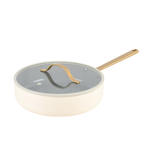 Sartén profunda de aleación de aluminio con cubierta de vidrio <span class=keywords><strong>Wok</strong></span> de cocina casera antiadherente <span class=keywords><strong>para</strong></span> cocina de inducción - Product Image 1