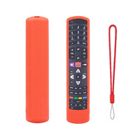 Casing Silikon Anti Jatuh untuk Remote Control TCL RC310/RC311 dengan Tali Pengikat