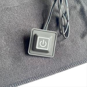 Almohadilla calefactora de fibra de carbono para mascotas, cama calefactora ajustable de tres escalones, resistente al agua - Product Image 4