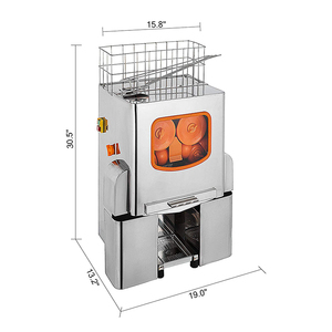 Máquina exprimidora comercial Shanyou, exprimidor de <span class=keywords><strong>granate</strong></span> y limón, Máquina Eléctrica de jugo de naranja de alto rendimiento de 120W para <span class=keywords><strong>restaurante</strong></span> de camiones de comida - Product Image 6