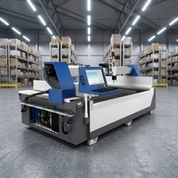 Machine de découpe à jet d'eau CNC 5 axes YUANLI 42KW AC, coupeur de biseaux haute précision, usage industriel