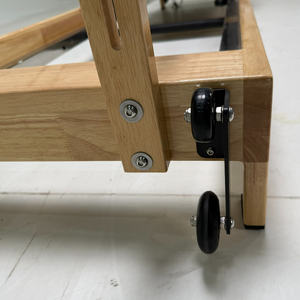 Lit de Pilates pliable en bois de chêne, design pliable facile pour le rangement - Product Image 6