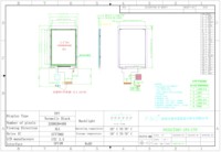 Polcd layar LCD 3.5 inci, rasio kontras tinggi kecerahan tinggi 320x480 Panel sentuh kapasitif layar Tft Lcd