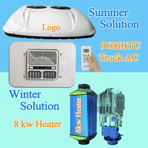 Aire Acondicionado para Autocaravanas de 12V/24V, Sistema de Climatización para RV, Unidad de Aire Acondicionado con Bomba de Calor - Product Image 3