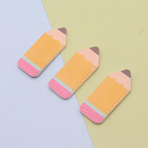 Marcapáginas de Cuero PU con Diseño de <span class=keywords><strong>Dibujos</strong></span> <span class=keywords><strong>Animados</strong></span>, Resistente al Agua, con Grabado en Relieve, Papelería Promocional <span class=keywords><strong>para</strong></span> Niños - Product Image 4