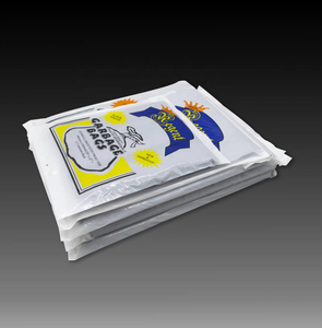 โรงงานขายถุงขยะพลาสติก HDPE สีดำขนาดใหญ่แบบพกพา รีไซเคิลได้ - Product Image 3