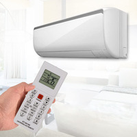 Control Remoto Universal para Aire Acondicionado KT-9018E 4000 en 1, con Funciones Únicas de Enfriamiento y Calefacción