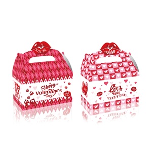 12 Cajas de Papel para Dulces con Diseño de Labios y la Frase '<span class=keywords><strong>Kissme</strong></span>' para el Día de San Valentín, Cajas de Regalo para Fiestas - Product Image 5