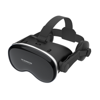 Ventes chaudes 2026 Lunettes de réalité virtuelle 3D polarisées G10 avec écouteurs HIFI Boîte VR pour écrans de 4,7 à 6,7 pouces IOS et Android Casque VR