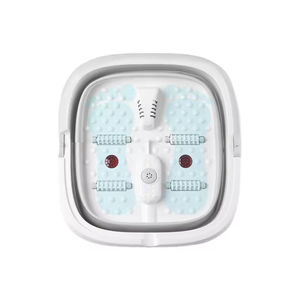 Pedikur Spa kaki, baskom plastik putih dan merah muda untuk Perawatan Pijat kaki yang efektif - Product Image 6