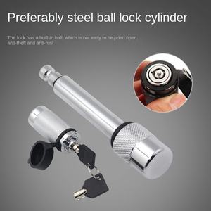 Verrou de sécurité anti-remorque pour voiture, verrou antivol tout-terrain pour yacht, verrou de crochet pour camping-car avec accessoires de fixation de bras, verrou de remorque - Product Image 4