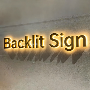 Enseigne LED personnalisée en forme de chaîne, lettres 3D étanches de qualité supérieure pour extérieur, signalétique rétroéclairée pour vitrine de centre commercial de luxe - Product Image 4