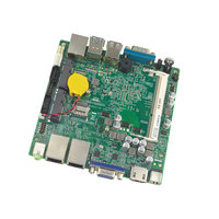 New Industrial Desktop Motherboard Intel Celeron CPU I3-6100U DDR3 VGA for Dual Display 2*Ethernet 2*COM 4*USB3.0 2*USB2.0 SATA