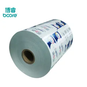 2023 cina produttore personalizzato foglio di alluminio rotolo di carta film utilizzato per il confezionamento di salviettine umidificate per adulti