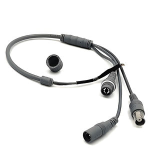 بيع بالجملة جاكيت نحاسي من كلوريد البولي فينيل معزول 50ohm زر محوري BNC موصل طاقة فيديو تسخير الأسلاك إعادة الضبط - Product Image 5