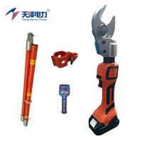 Industrielle Akku-Hydraulikschere für Kupfer- und Aluminiumkabel & ACSR Durchmesser 35mm Batterie-Schneidwerkzeug B45-TC35S-GT