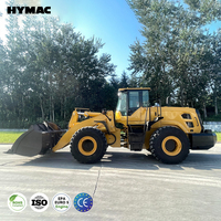 Chargeuse sur pneus robuste de 5 tonnes avec système hydraulique diesel pour l'exploitation minière, la construction et la manutention de matériaux en carrière