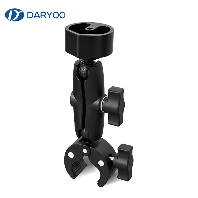 Starlink Mini Pole Mount Kit Tripod Adapter 1/4"-20 Thread Adjustable Clamp Bracket for RV/Camper Roof Rack Balcony Dish