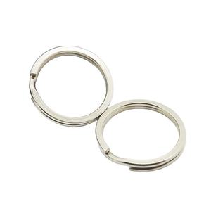 EWANG Mass Production High Quality 35mm Flat Nickel Plated <b>Split</b> <b>Key</b> <b>Rings</b> - Product Image 4