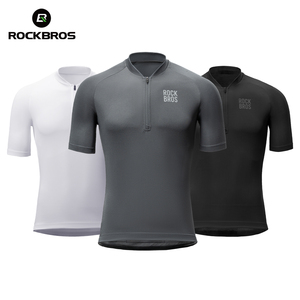 <span class=keywords><strong>ROCKBROS</strong></span>男士骑行服运动衫透气自行车装短袖山路骑行服 - Product Image 1