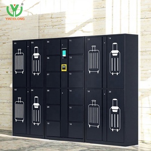 Casier à bagages intelligent Yinlong, casiers à bagages d'aéroport, paiement par carte à puce, casiers de rangement pour salle de sport avec fonction de charge - Product Image 3