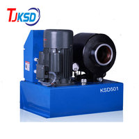 ISO CE 1/8-2 ''4SH 220V 60HZ Manguera hidráulica Prensa de freno Portaherramientas Máquina de mangueras Máquina de prensado de manguera de combustible diesel