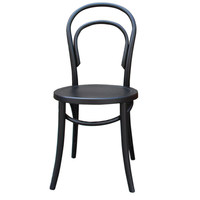 Fauteuil empilable en bois de hêtre de style nordique minimaliste moderne Gute Furniture pour usage commercial, domestique, cafés, chambres