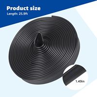 Kit de bordure de garde-boue B6-0170-0 avec encoches pour boulons, kit de bordure de garde-boue pour Volkswagen VW basé sur des buggy des dunes de 25 pieds
