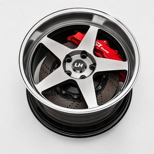 LEOHO Llantas JDM al por Mayor, Ruedas de Aleación para Autos de Carreras de 15 16 17 18 Pulgadas con Borde Profundo 4x100 5x100 5x114.3 para Civic <span class=keywords><strong>Nissan</strong></span> <span class=keywords><strong>Supra</strong></span> Subaru WRX - Product Image 2
