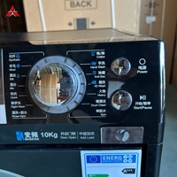 Lave-linge électrique intelligent à inverter de 10 kg, nouveau modèle, en acier inoxydable, grande capacité, modèle domestique le plus vendu, classe A