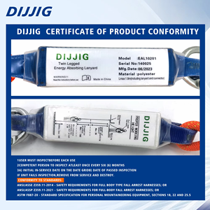 Arnés <span class=keywords><strong>de</strong></span> <span class=keywords><strong>Seguridad</strong></span> <span class=keywords><strong>de</strong></span> Cuerpo Completo con Doble Gancho para Trabajos <span class=keywords><strong>en</strong></span> Altura - Product Image 6