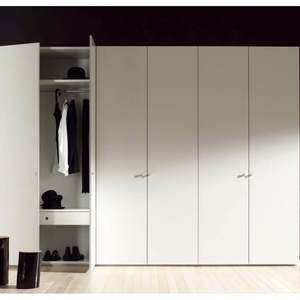 Armoire Maison Chambre Combinaison Moderne Simple Bois Massif Léger Luxe Ensemble Grande Armoire - Product Image 4