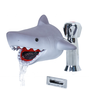 קריקטורה בעלי חיים צעצוע מים ברז ברז הרחבה pvc ילדים יד כביסה מדריך הכיור - Product Image 3