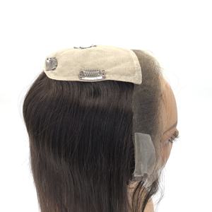 ท็อปเปอร์ผมแท้ LONGFOR 2026 แบบฐานไหม พร้อมเชือกผูกผมแบบ <span class=keywords><strong>Swiss</strong></span> Lace HD Hairline Replacement Fish <span class=keywords><strong>String</strong></span> ผมแท้ 100% สำหรับผู้หญิง  ผู้จัดจำหน่ายยอดนิยม - Product Image 4