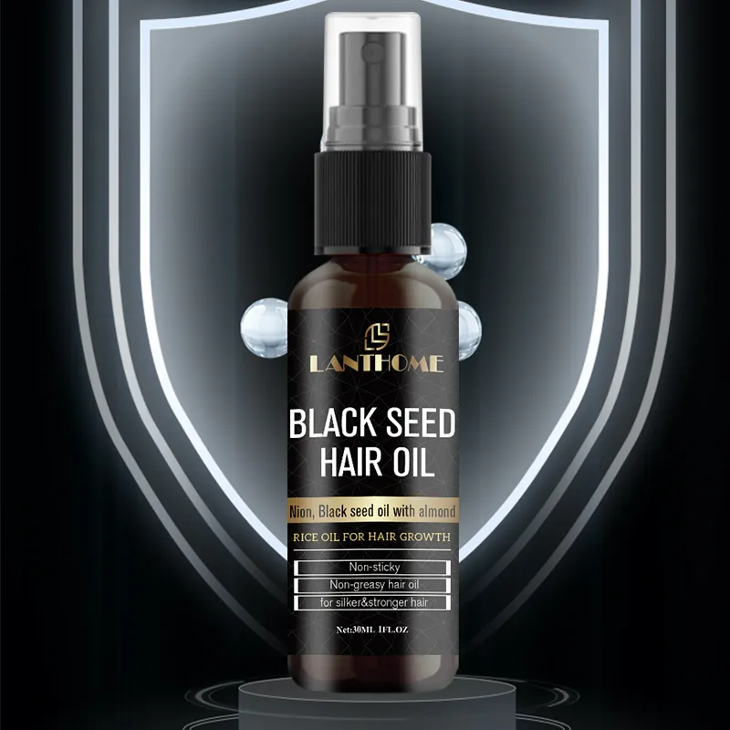 Aceite natural para masaje del cuero cabelludo, productos para la pérdida del cabello, tratamiento de suero para el crecimiento del cabello, loción en aerosol
