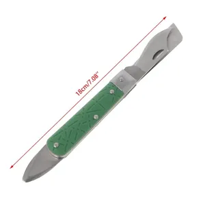 Cuchillo <span class=keywords><strong>de</strong></span> injerto multifuncional plegable para viveros, herramienta <span class=keywords><strong>de</strong></span> <span class=keywords><strong>corte</strong></span> ligera <span class=keywords><strong>de</strong></span> acero <span class=keywords><strong>de</strong></span> alto carbono para inoculación en jardín - Product Image 5