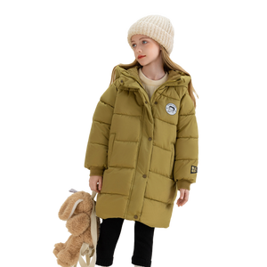 Giacca Invernale Lunga Imbottita in Cotone per Ragazze con Fodera Calda in Cotone - Product Image 6