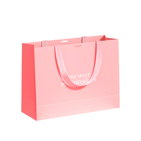 Sacs en Papier Noirs de Luxe avec Poignées en Ruban pour Boutiques, Personnalisables avec Votre Logo