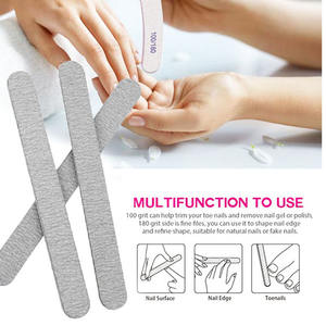 Offre Spéciale zèbre gris <span class=keywords><strong>lime</strong></span> <span class=keywords><strong>à</strong></span> ongles salon émeri planches nail art manucure limeur pour ongles en acrylique naturel bricolage - Product Image 3