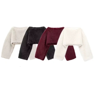 54 Otoño Nuevo Abrigo de Piel Sintética Ultrafino de Manga Larga a la Moda - Product Image 1