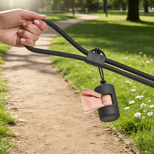 Tressé Polyester Corde Mains Libres Chien Laisse Ceinture Pet Laisses Multi-fonctionnel Chien Laisse 3 Silicone Accessoires pour Animal De Compagnie - Product Image 1