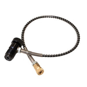 <b>Inflatable</b> Adapter For Diving Oxygen Cylinders G5/8 <b>Large</b> To Small 50cm Aluminum Alloy - Product Image 5
