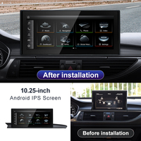 Reproductor Multimedia para Auto STWEI AUDI A6 A7 C7 Qualcomm Snapdragon 680 6225 2.4GHz con CarPlay Inalámbrico, Android Auto, Bluetooth y Reproductor de Video