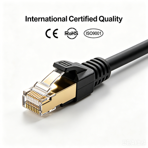 Câble de réseau Ethernet pour bâtiment, conducteurs solides UTP <span class=keywords><strong>FTP</strong></span> SFTP, CAT5 CAT5e CAT6 CAT6A - Product Image 1