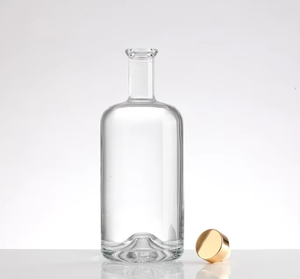 Botella de Vidrio al por Mayor de 500 ml, Cilíndrica, Color Personalizado, Transparente, Fácil de Abrir, para <span class=keywords><strong>Whisky</strong></span>, Vodka, Vino de Frutas, Aceite de Oliva, Miel - Product Image 6