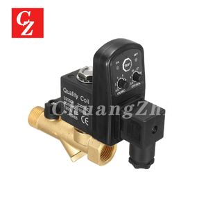 Valve de vidange électronique pointue et automatique, en laiton, 1/2 "AC 220V, 2 voies, pour compresseur d'air - Product Image 4